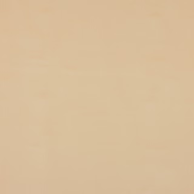 Plain warm sand beige cotton fabric swatch with smooth matte finish