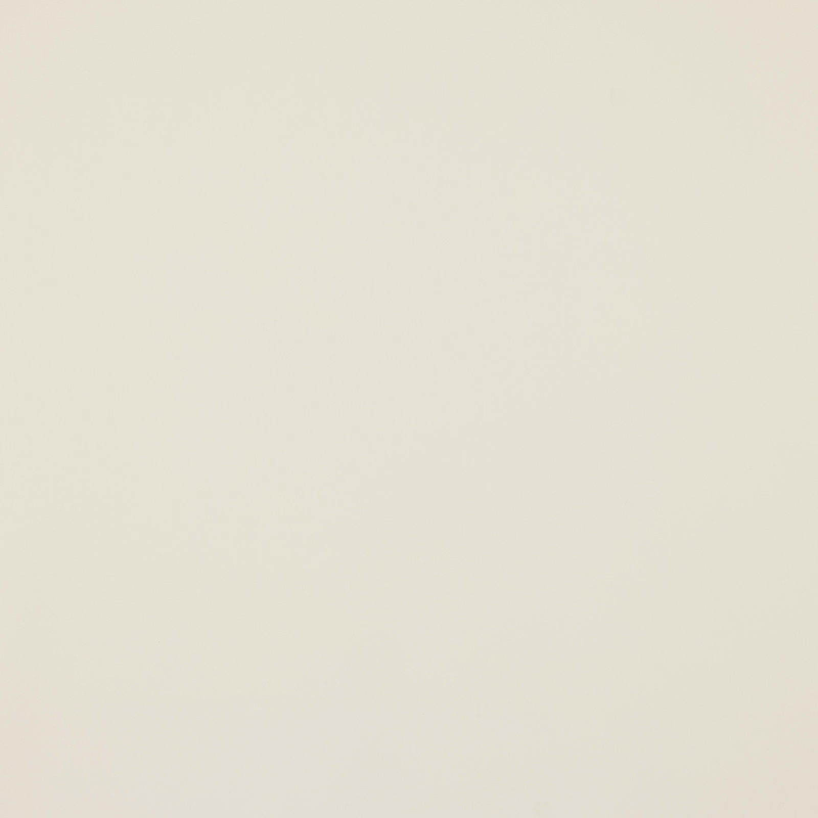 Pale ivory plain cotton fabric swatch with a smooth matte finish
