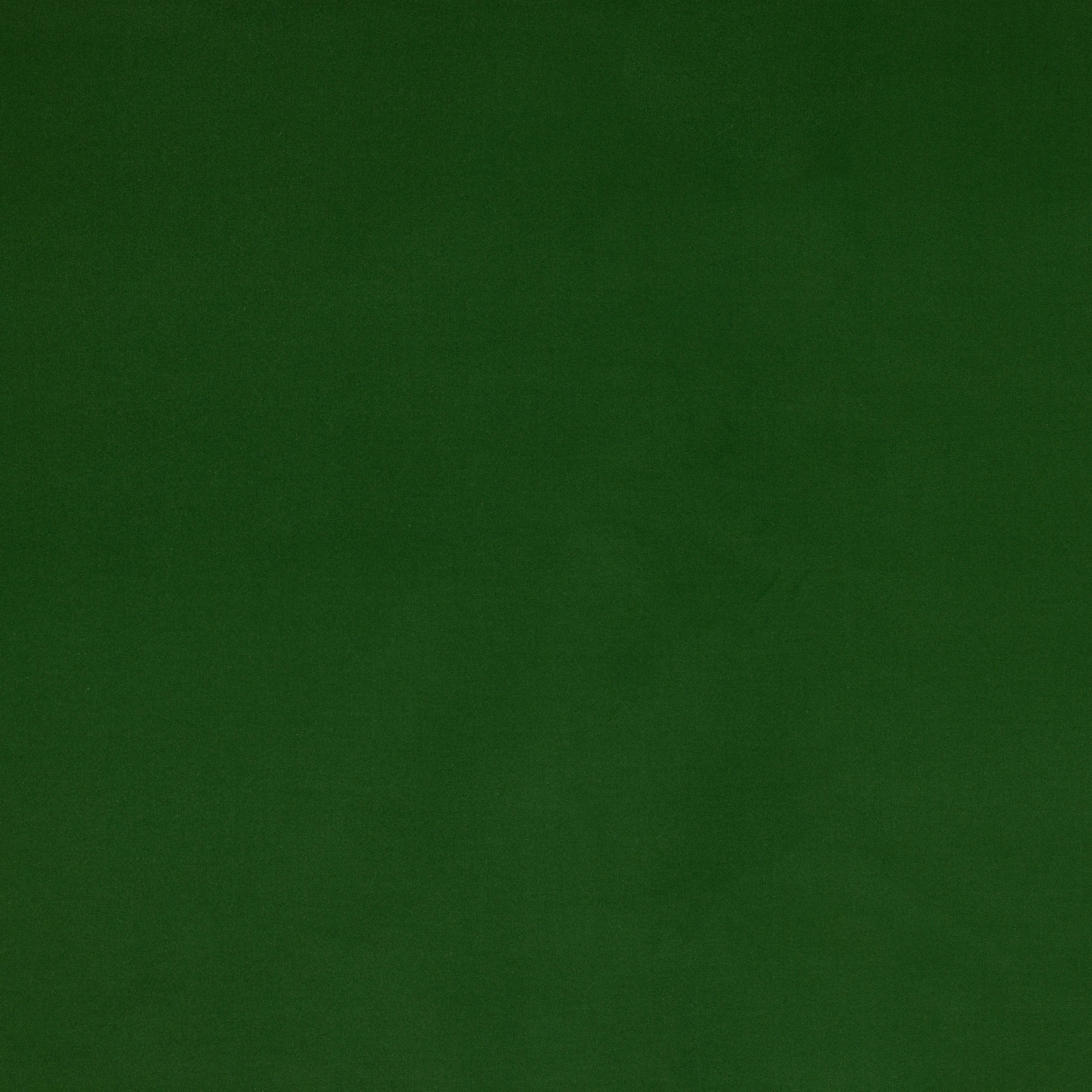 Plain deep kiwi green cotton fabric swatch with a matte, even finish