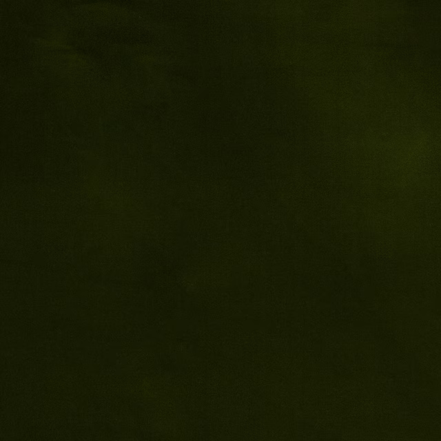 Deep moss green plain cotton fabric with a soft, even texture