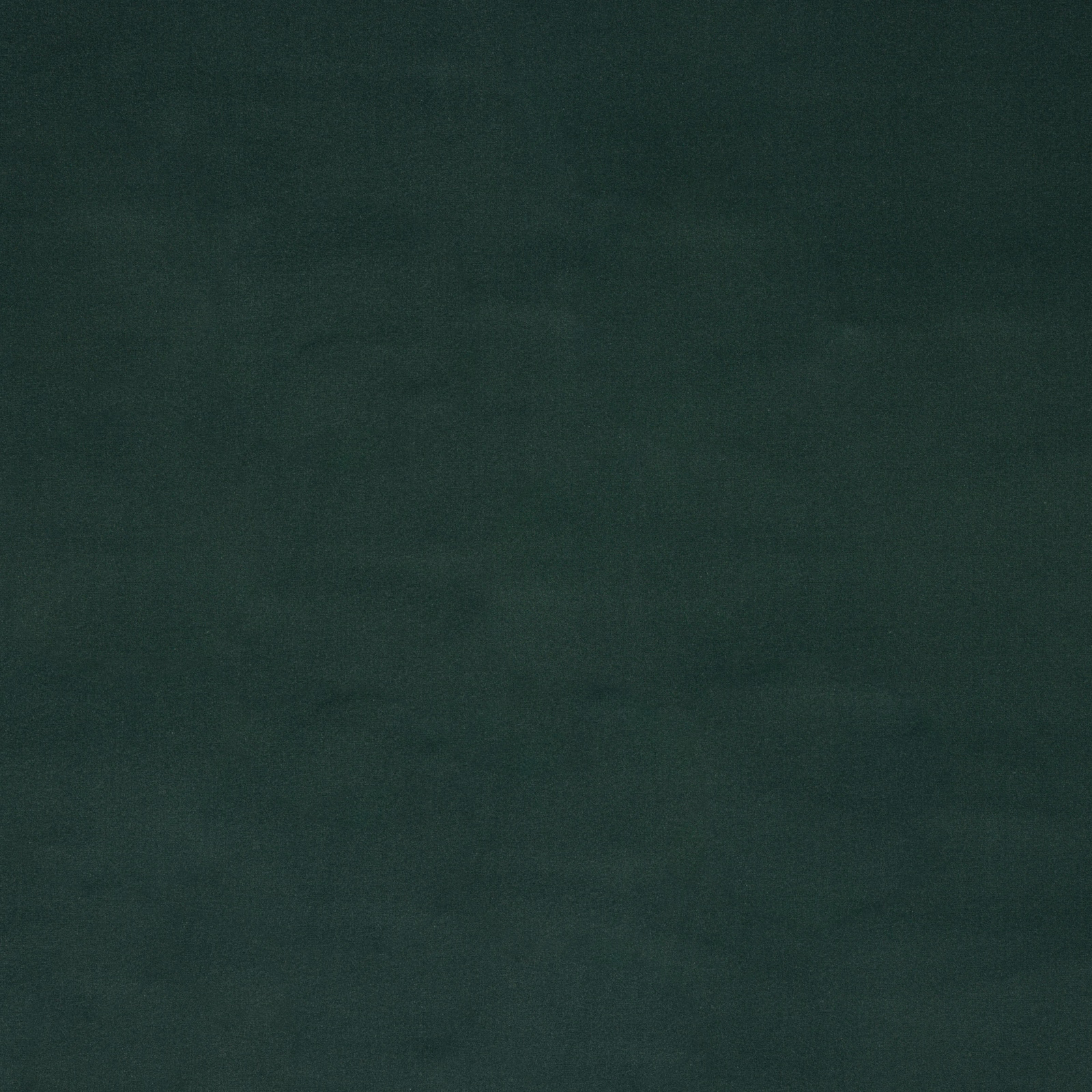 Deep forest green plain cotton fabric swatch with a soft matte surface