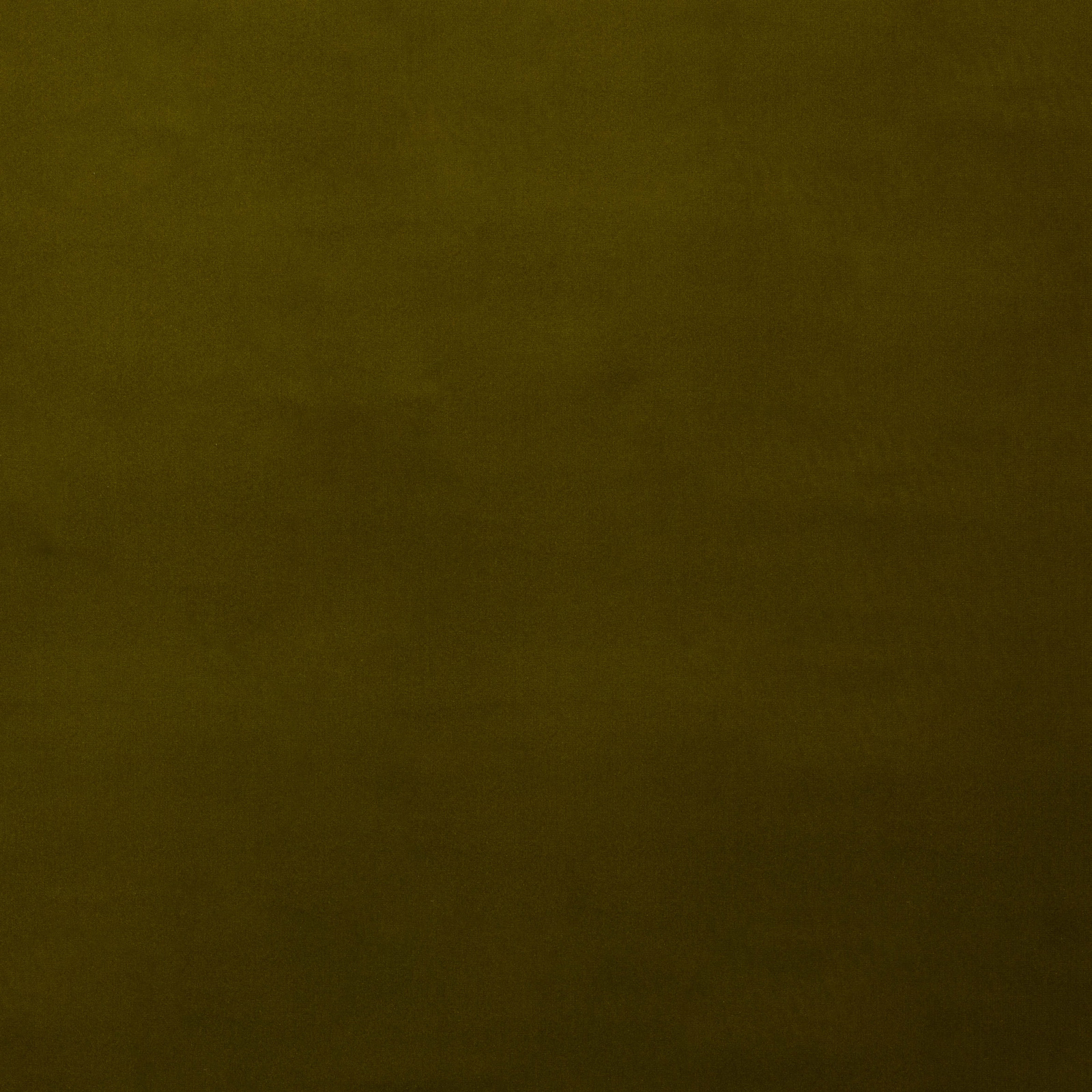 Deep olive plain-woven cotton fabric swatch with a smooth, matte surface