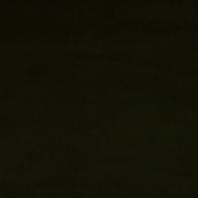 Dark olive plain cotton swatch with a matte, near-black surface
