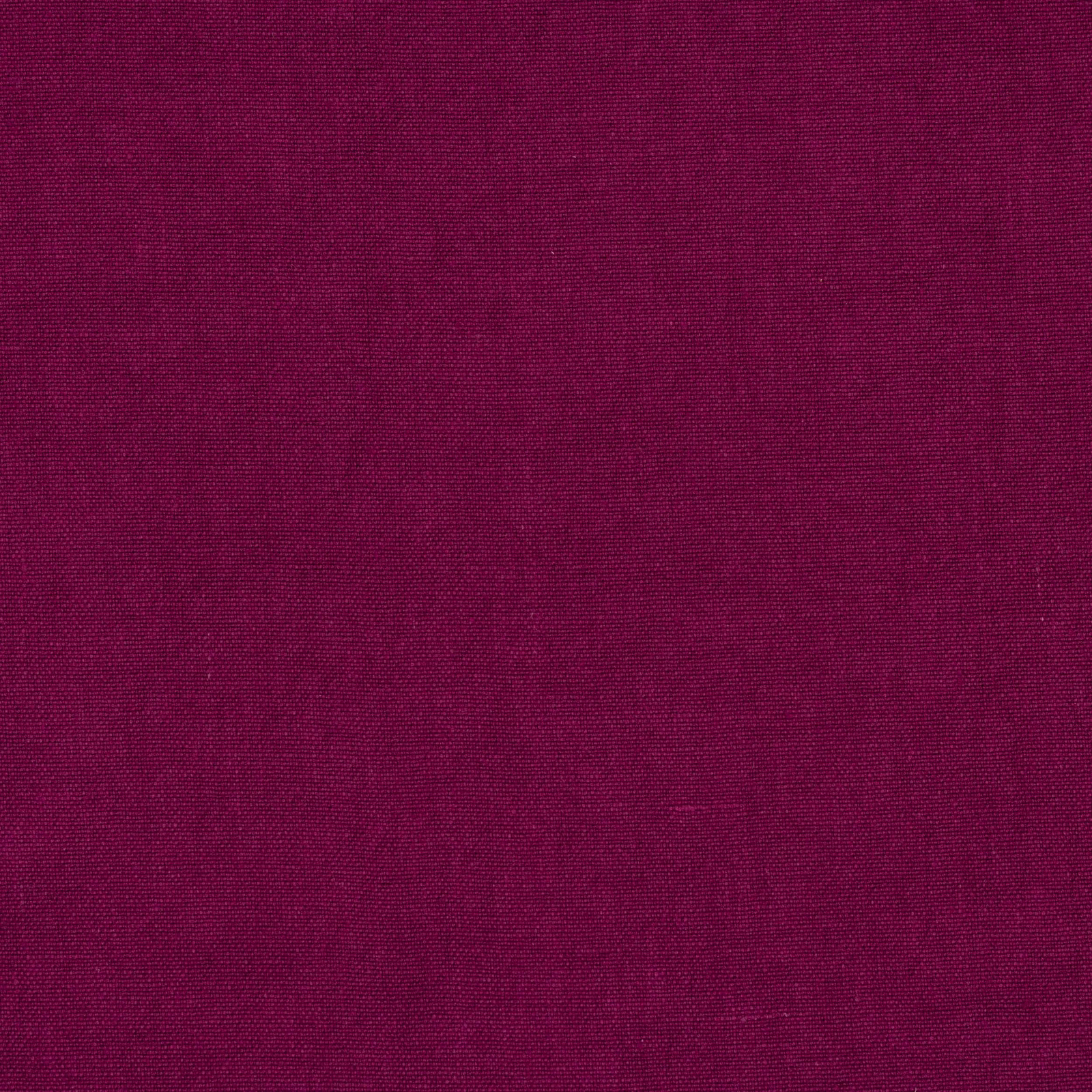Deep berry-magenta linen fabric with a fine plain weave and matte texture