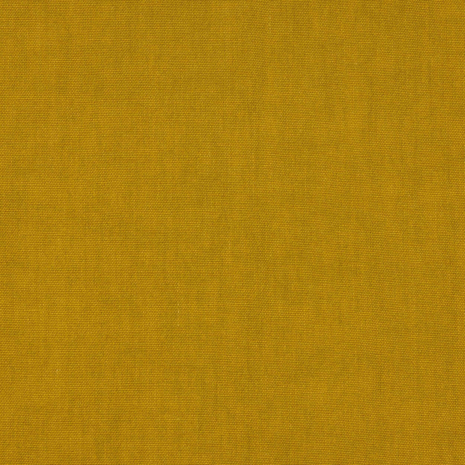 Mustard curry-gold linen weave with a fine matte texture