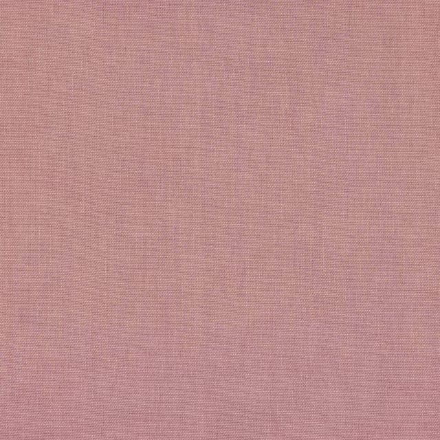 Soft dusty rose plain linen fabric with a fine natural weave