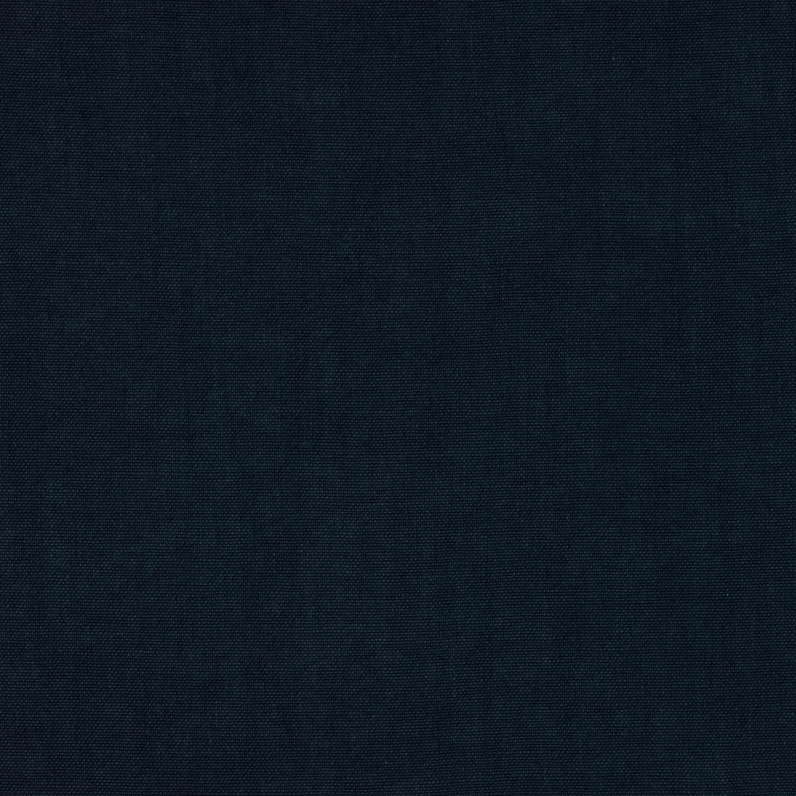 Deep marine blue plain linen with a fine woven texture
