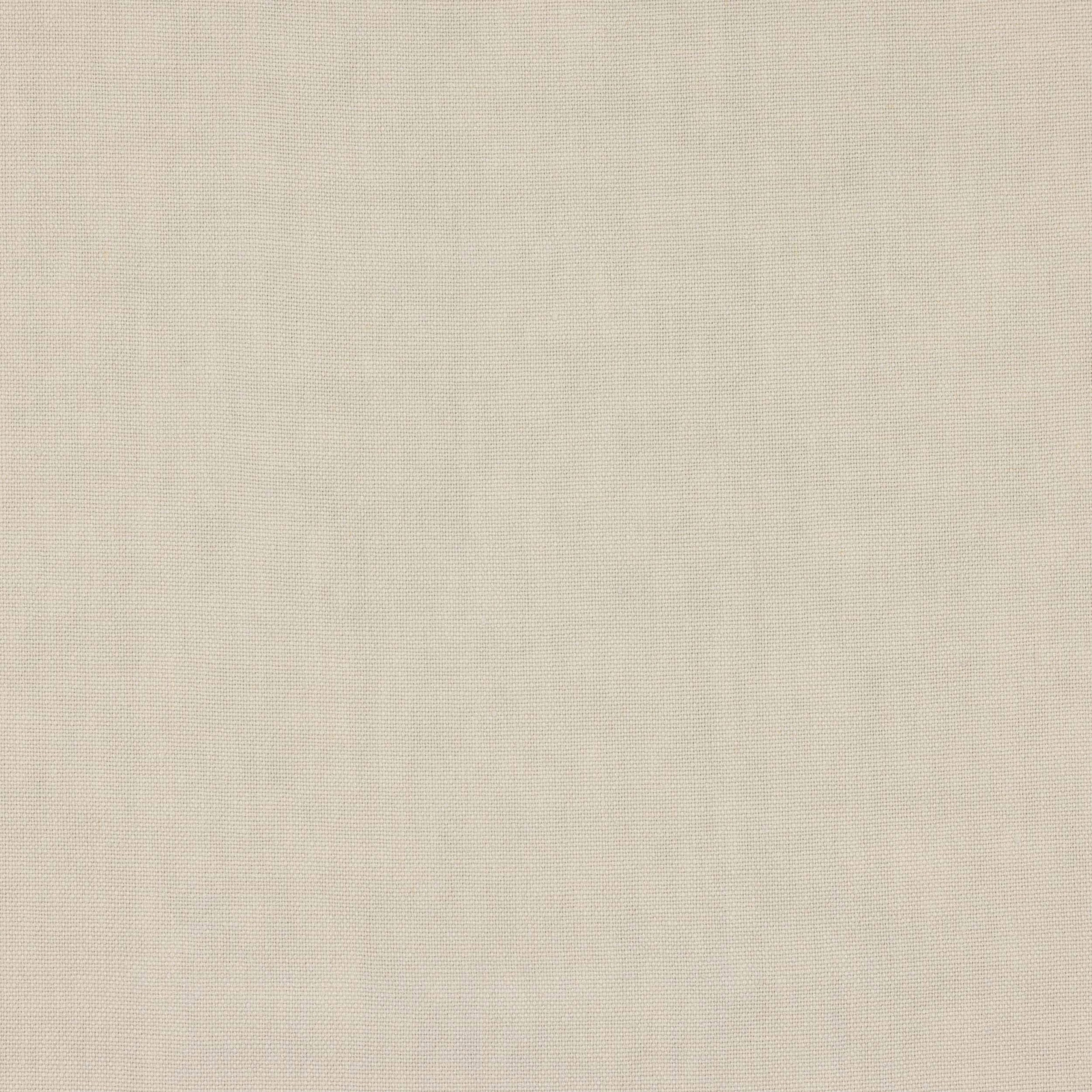 Plain pearl cream linen fabric with fine woven texture