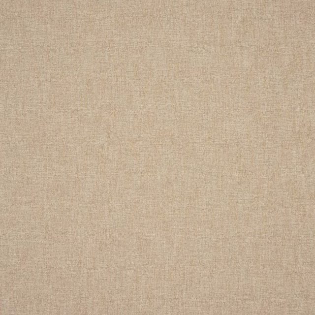 Warm biscuit beige woven plain fabric with a fine sandy texture