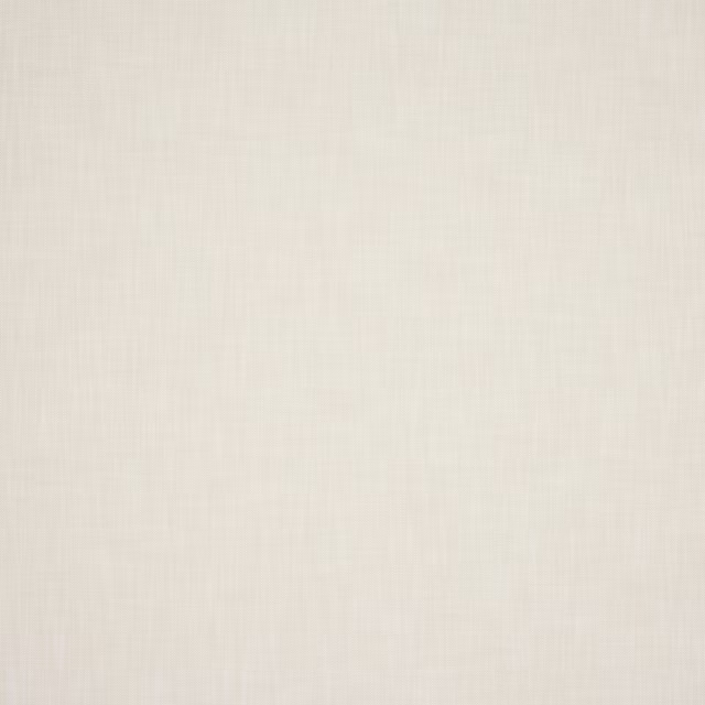 Close-up of a plain soft cream woven outdoor fabric with a fine matte texture