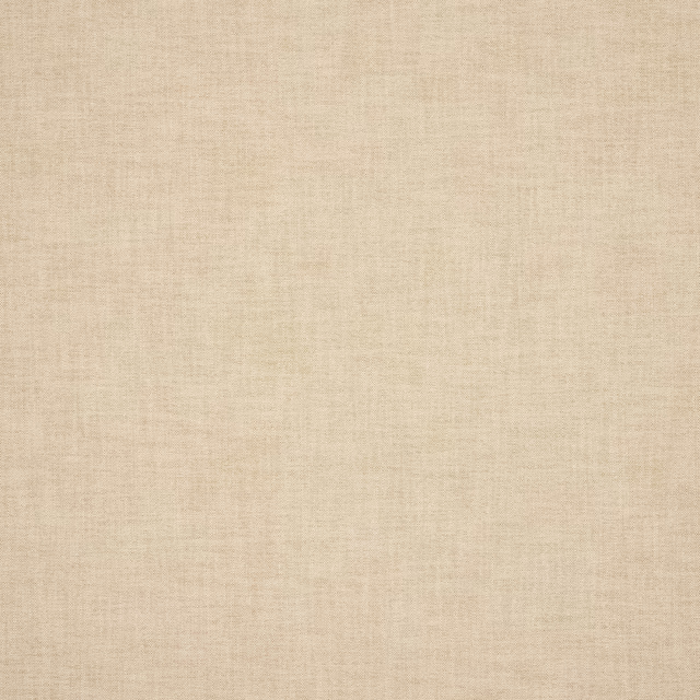 Pale warm beige plain weave fabric with fine linen-like texture