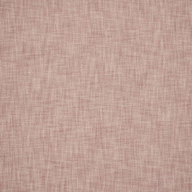 Close-up of a muted dusty rose-red woven fabric with fine crosshatch texture