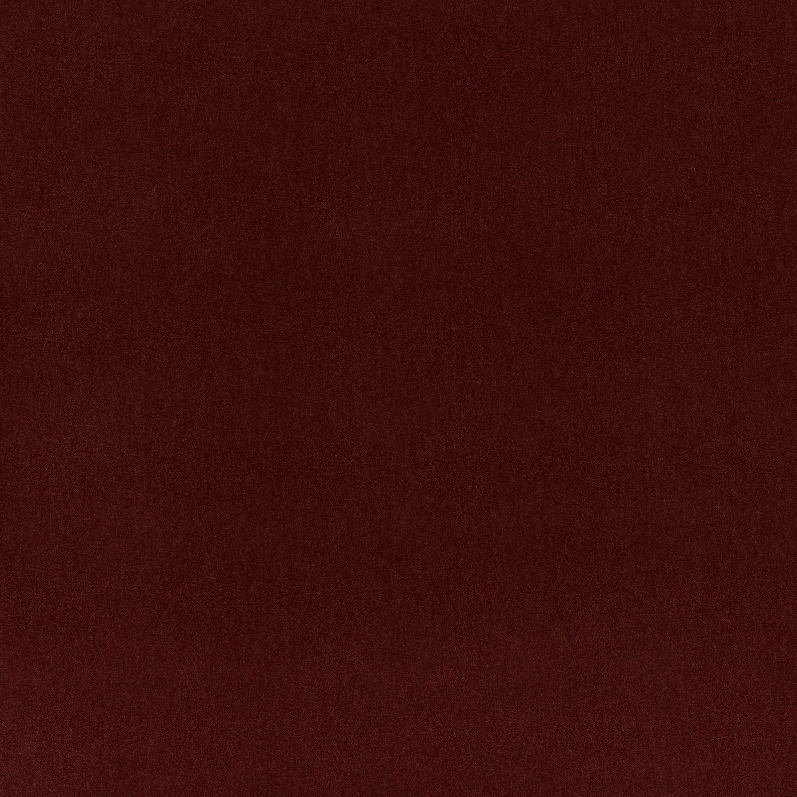 Deep rust-brown plain fabric swatch with a soft, lightly brushed texture