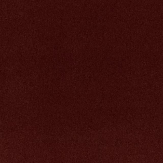 Deep rust-brown plain fabric swatch with a soft, lightly brushed texture