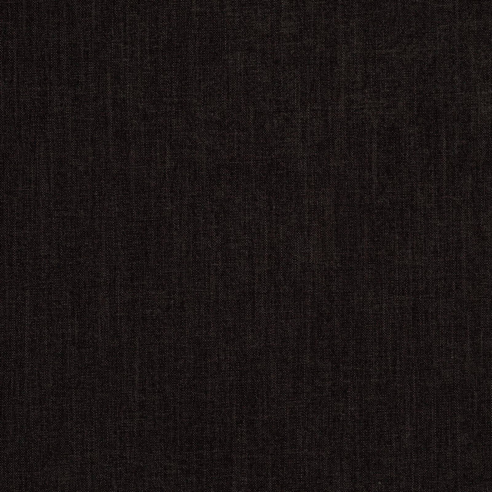Close-up of a soft black woven fabric with fine textured flecks