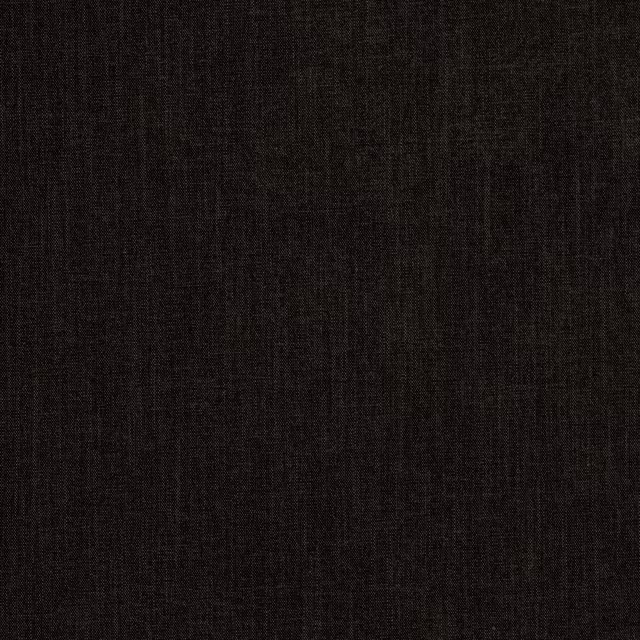 Close-up of a soft black woven fabric with fine textured flecks