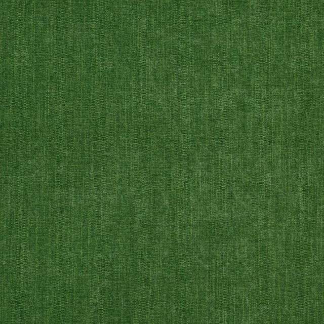 Bright grass-green woven fabric with a fine linen-like texture