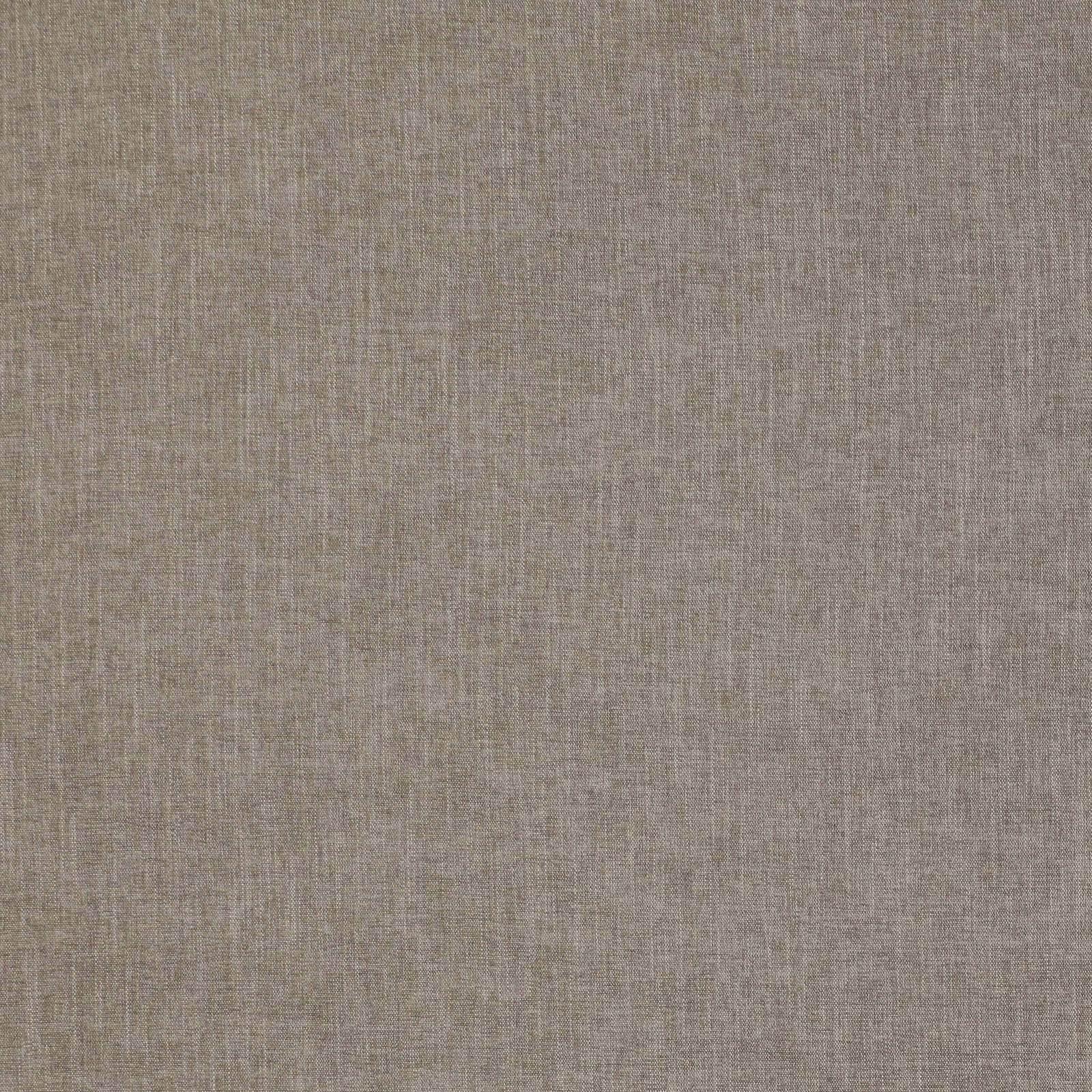 Close-up of soft mushroom taupe woven fabric with a fine linen-like texture