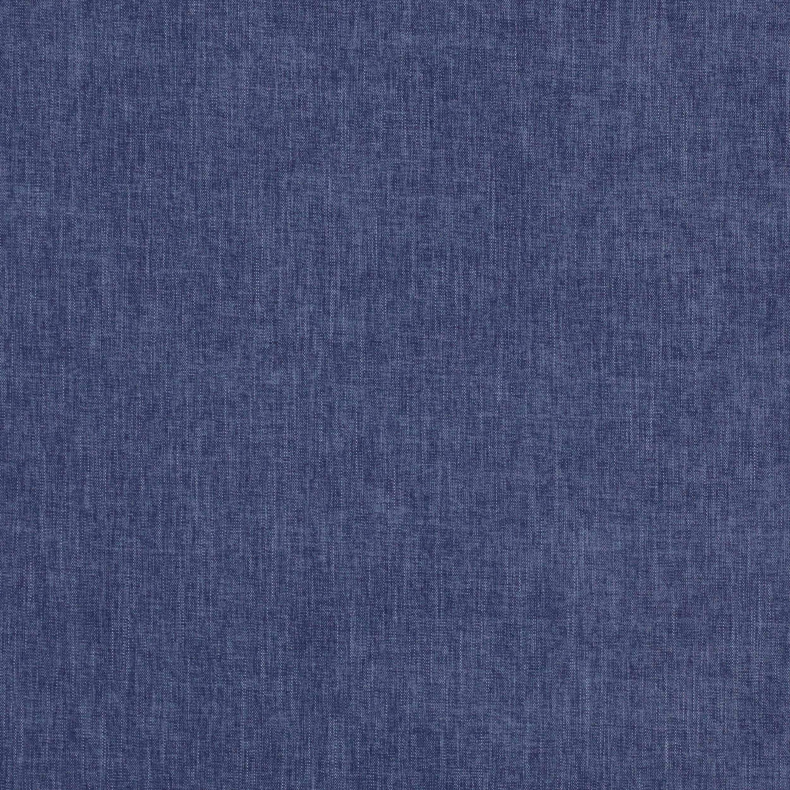 Deep denim-blue woven fabric swatch with a subtle textured plain finish