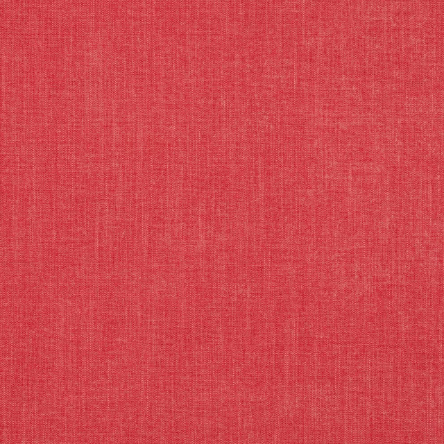 Coral pink plain woven fabric swatch with fine crosshatch texture
