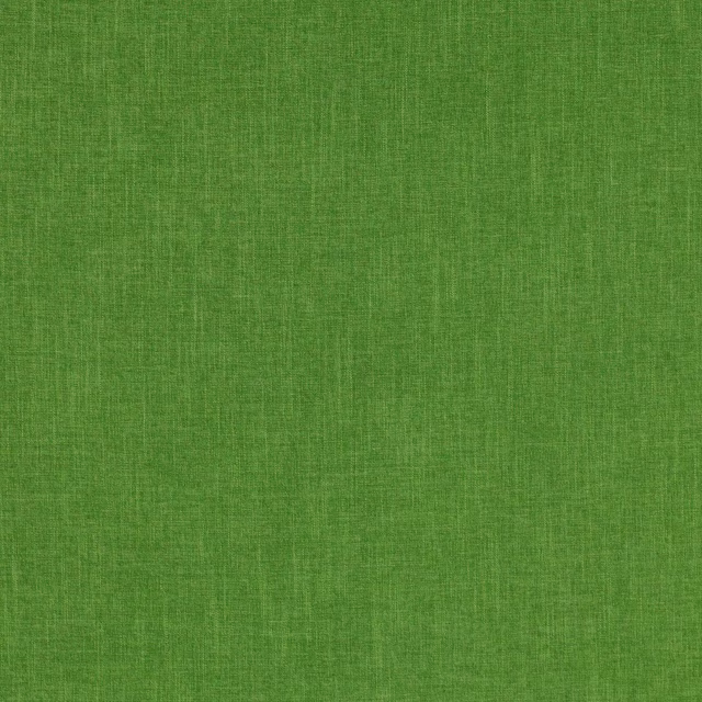 Bright emerald green plain-woven fabric with a fine, dry texture