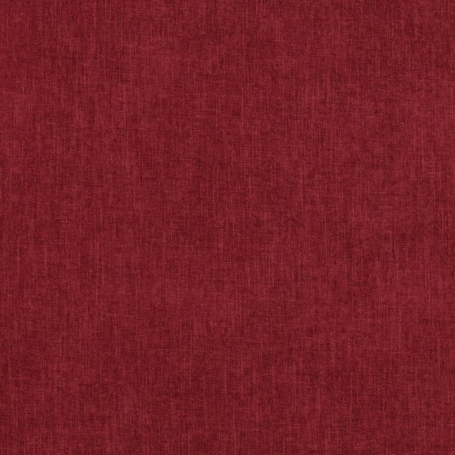 Deep raspberry fuchsia plain fabric swatch with fine vertical texture