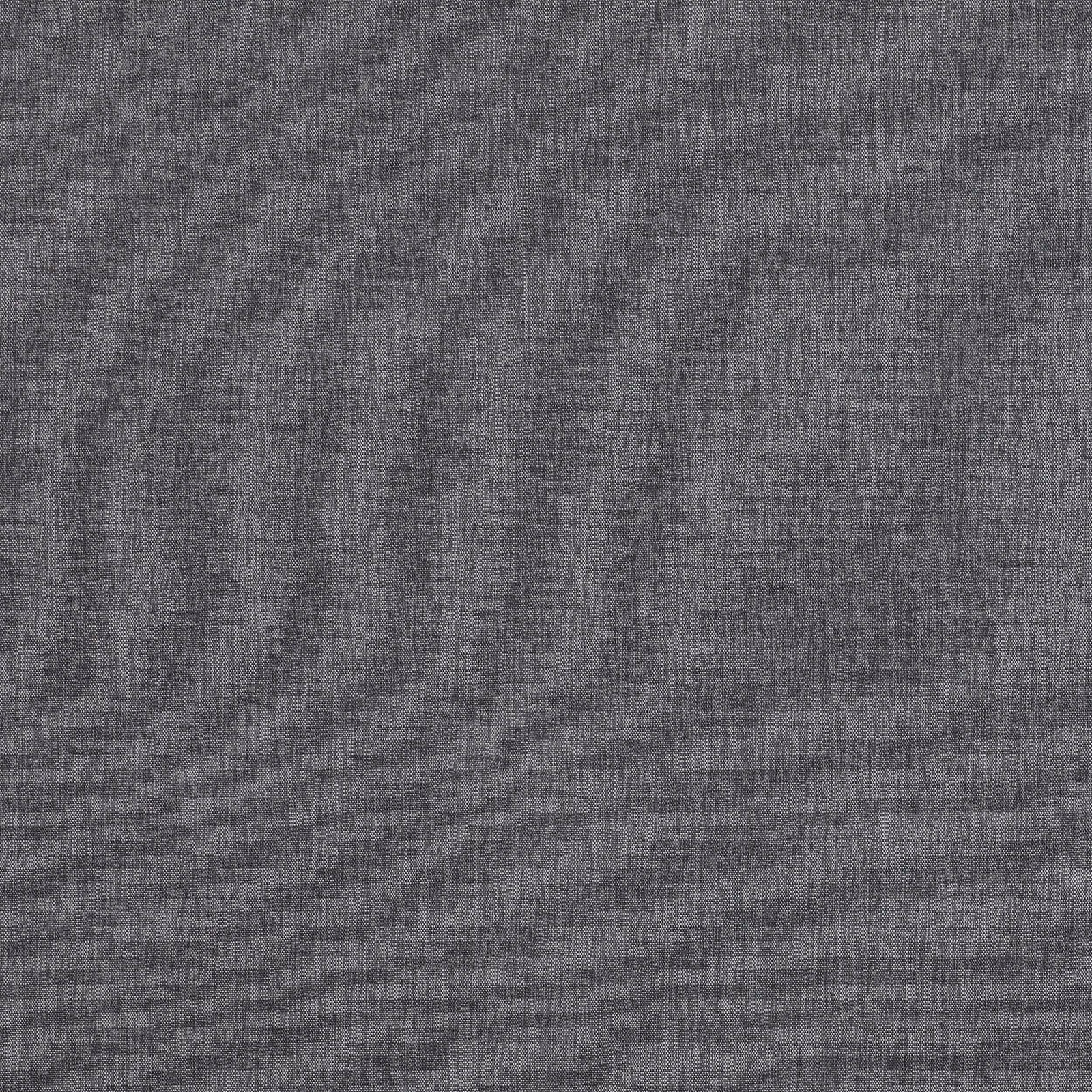 Close-up of a cool mid grey plain weave fabric with fine texture