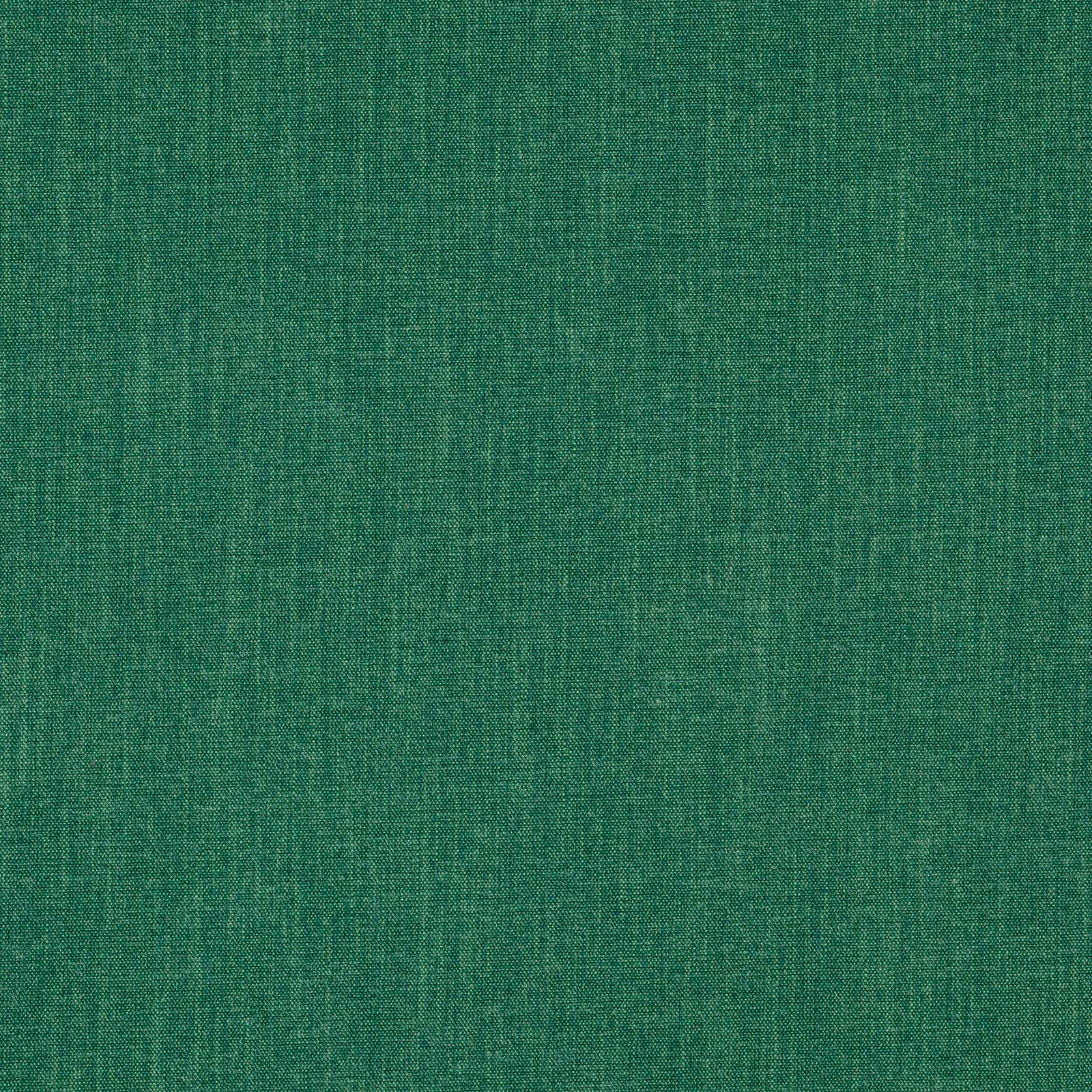 Close-up of Palma Jade plain weave fabric in rich jade green