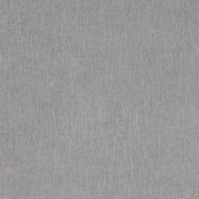 Soft light grey plain weave fabric with fine vertical slub texture