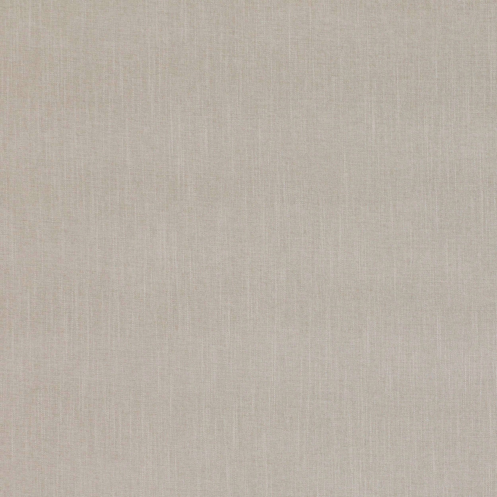 Close-up of a soft mink beige plain woven fabric with fine vertical texture