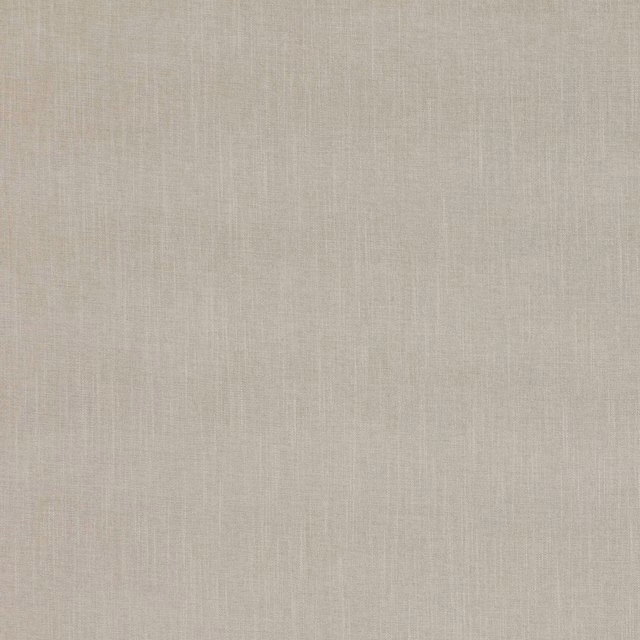 Close-up of a soft mink beige plain woven fabric with fine vertical texture