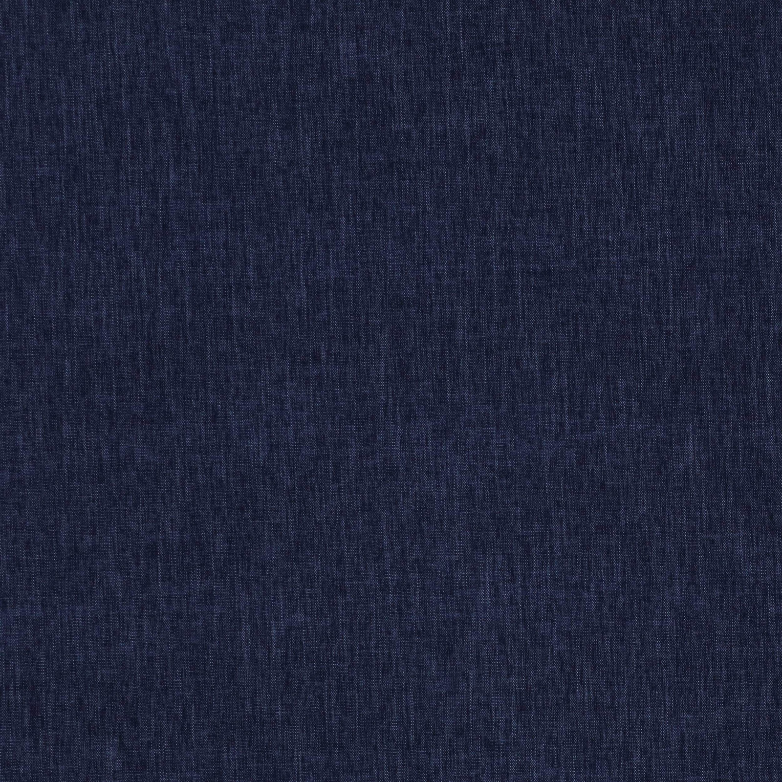 Deep navy blue plain weave fabric with subtle heathered vertical texture
