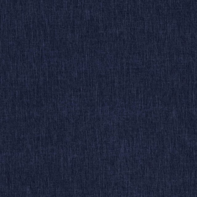 Deep navy blue plain weave fabric with subtle heathered vertical texture
