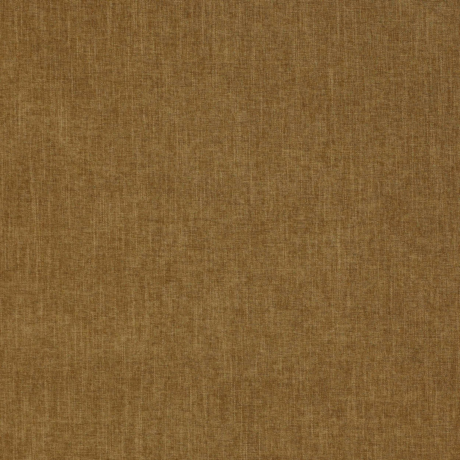 Close-up of a warm ochre gold plain-woven fabric with a matte textured surface