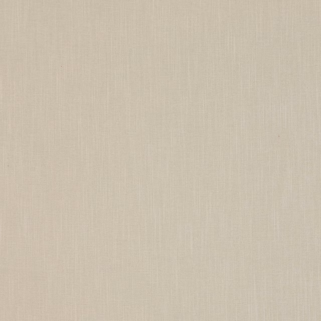 Soft off-white plain woven fabric with fine vertical texture