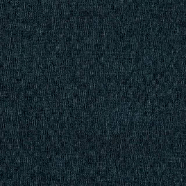 Deep petrol teal woven fabric with a fine plain texture