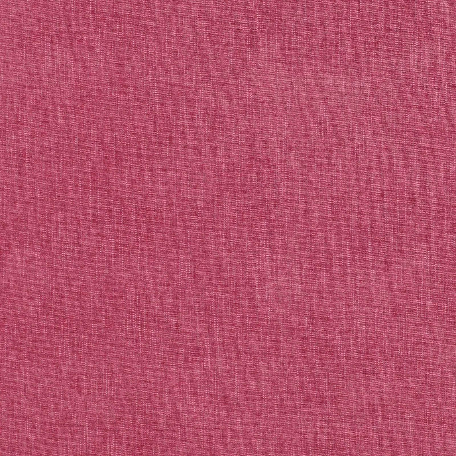 Close-up of a raspberry pink plain woven fabric with subtle linen-like texture
