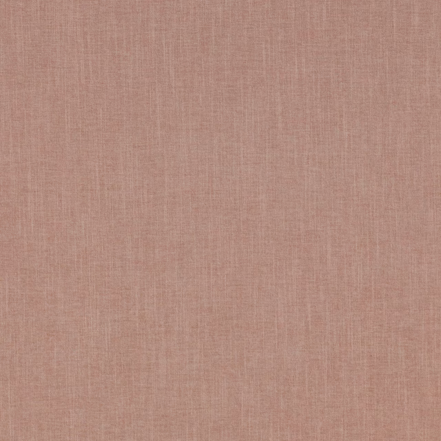 Soft dusty salmon-pink plain weave fabric with a fine linen-like texture