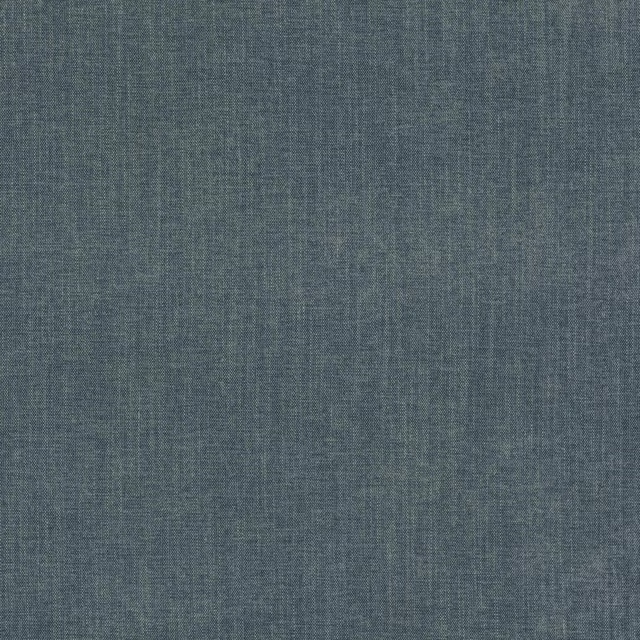 Soft muted sky blue plain weave fabric with fine linen-like texture