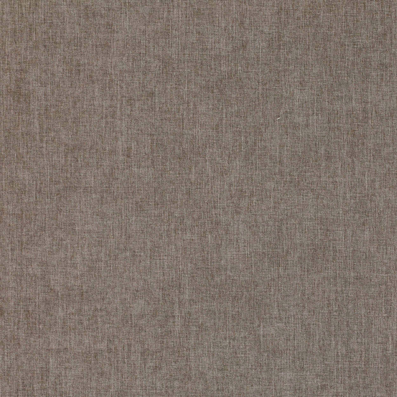 Close-up of warm taupe woven fabric with a fine crosshatch texture