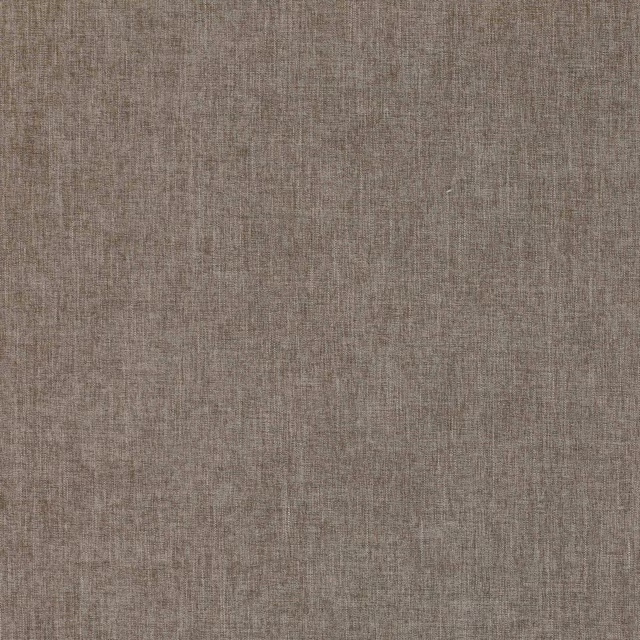 Close-up of warm taupe woven fabric with a fine crosshatch texture