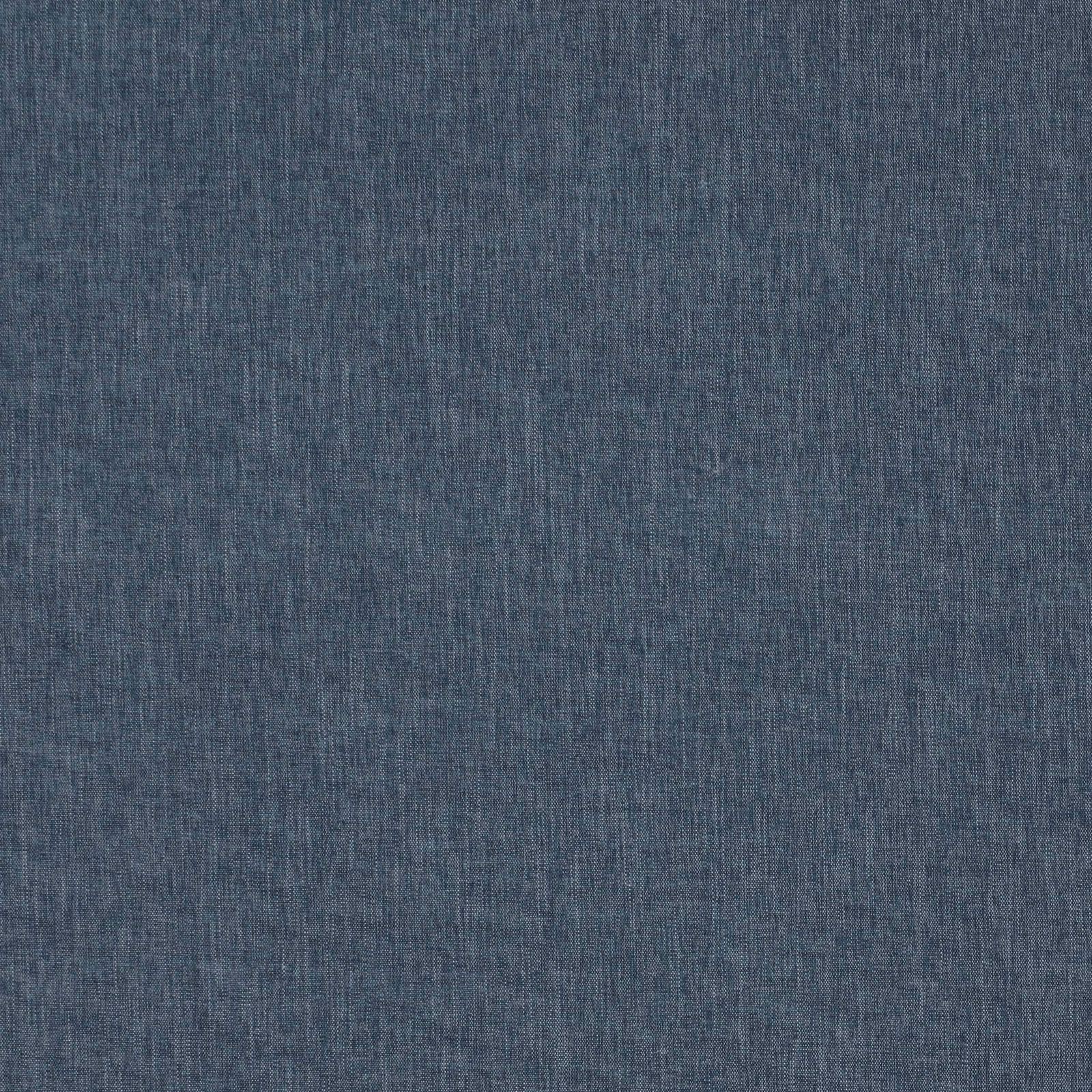 Close-up of a muted teal plain woven fabric with fine vertical texture