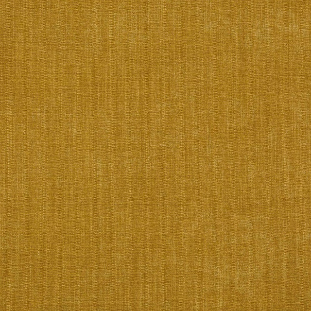 Mustard turmeric plain weave fabric with fine linen-like texture