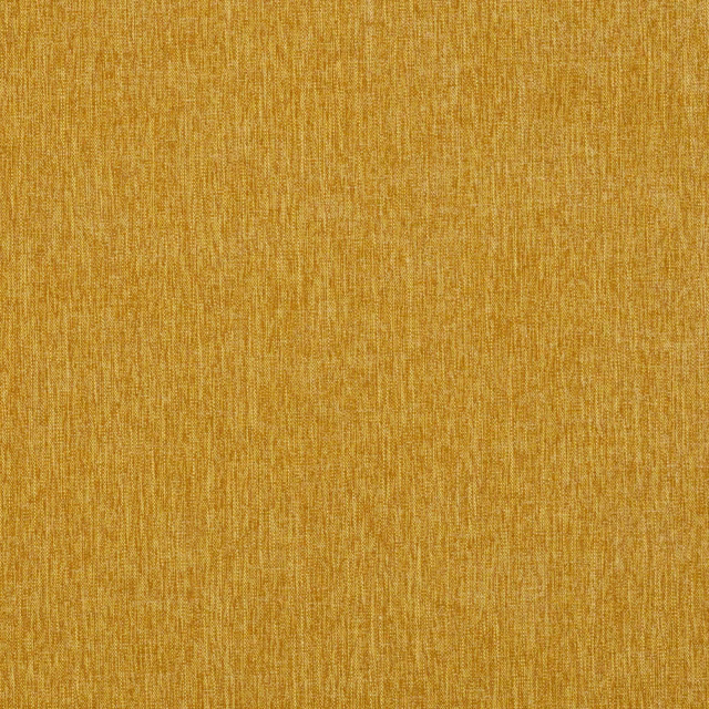 Golden mustard plain weave fabric with subtle heathered texture