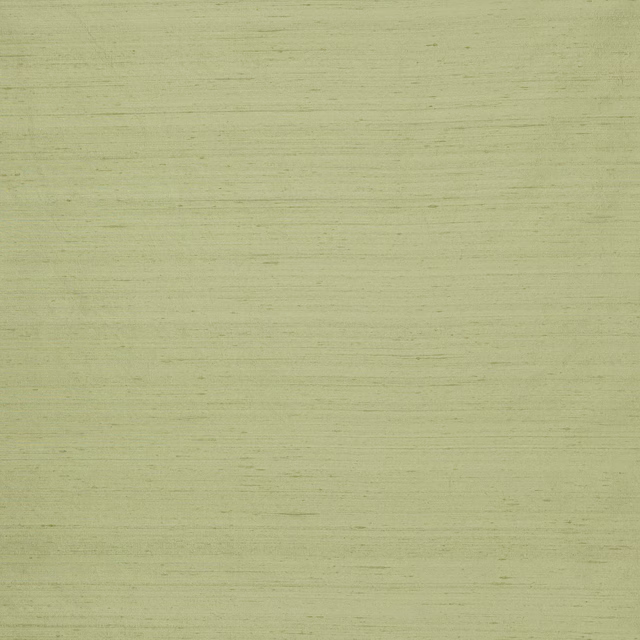 Pale apple green silk with subtle horizontal slub and soft sheen