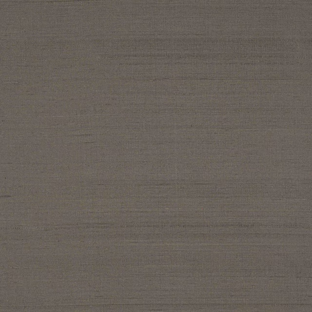 Smoky charcoal silk fabric with subtle horizontal striations