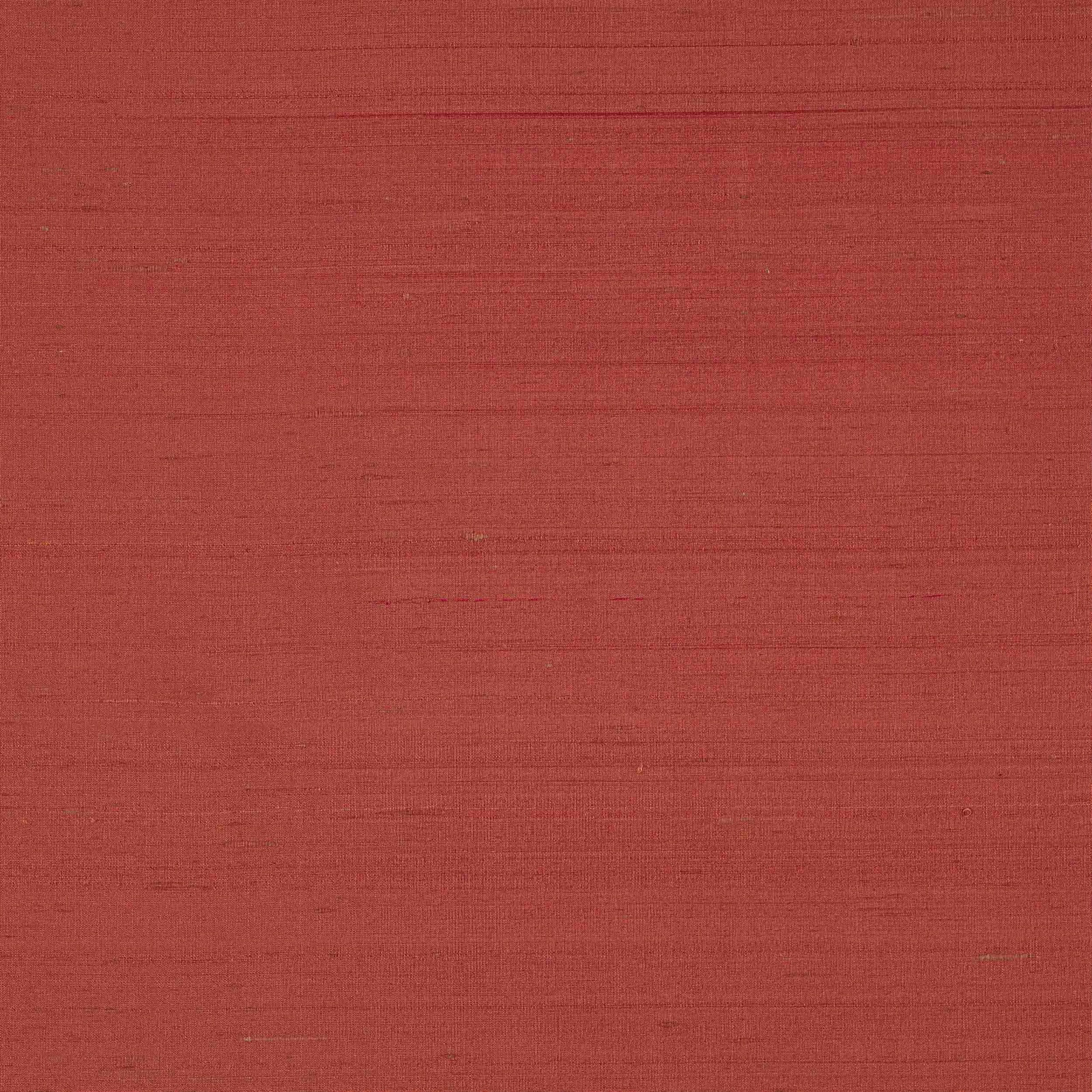 Warm emperor red silk plain with subtle horizontal striations