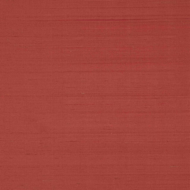 Warm emperor red silk plain with subtle horizontal striations