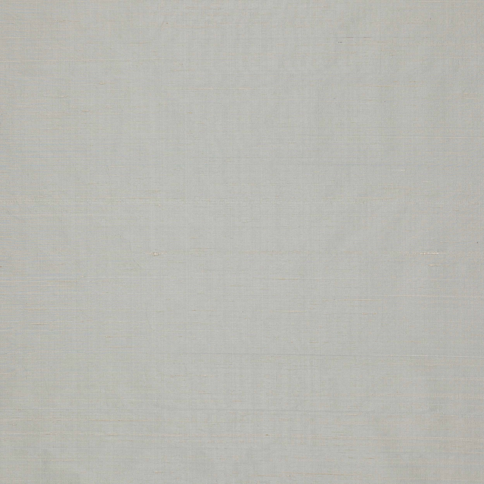 Pale glacier grey silk fabric with subtle horizontal slubs and a soft sheen