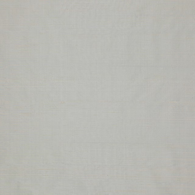 Pale glacier grey silk fabric with subtle horizontal slubs and a soft sheen